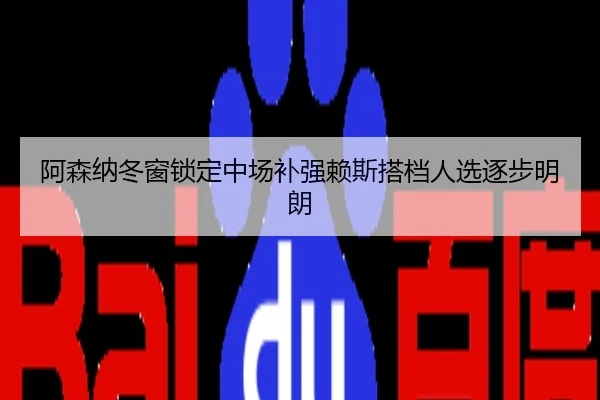 阿森纳冬窗锁定中场补强赖斯搭档人选逐步明朗
